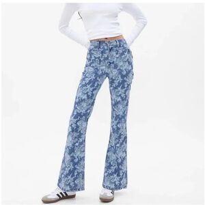 GapxLoveshackfancy High Rise Floral ‘70s Flare Jeans
